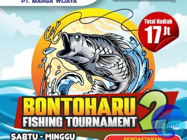Ratusan Angler akan meramaikan Bontoharu Fishing Tournament