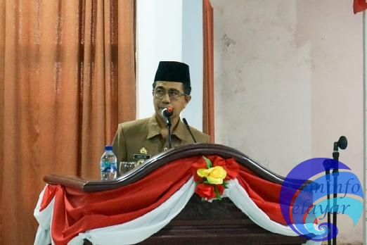 Paripurna DPRD, Wabup Bacakan LKPJ Kepala Daerah Tahun Anggaran 2021