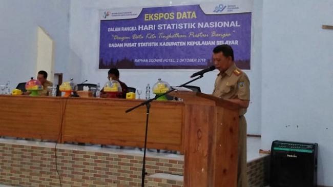 Peringati Hari Statistik Nasional, BPS Selayar Gelar Ekspos Data