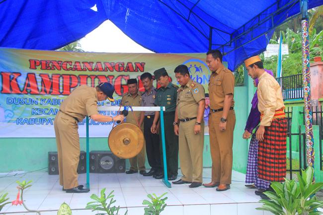 Dusun Kaburu Barat Resmi Dicanangkan Sebagai Kampung KB