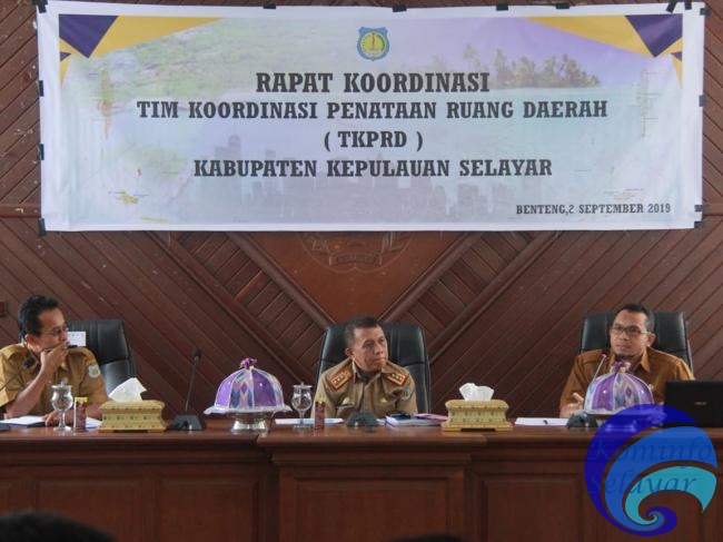 Sekda Kepulauan Selayar Pimpin Rapat Koordinasi TKPRD