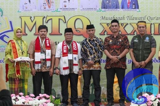 Kafilah Selayar Resmi Diterima oleh Panitia MTQ XXXII Sulsel
