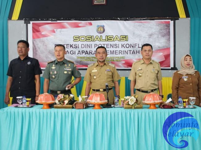 Wabup Selayar Buka Sosialisasi Deteksi Dini Potensi Konflik Bagi Aparat Pemerintah