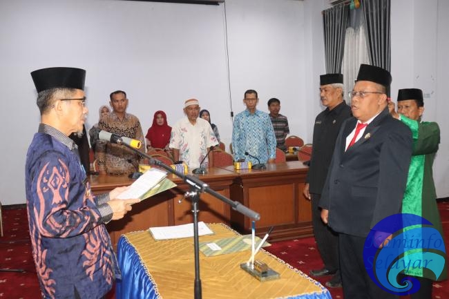 Wabup Saiful Arif Lantik Asnawi Dahlan Sebagai Direktur Utama PDAM Selayar Masa Bakti 2023-2028