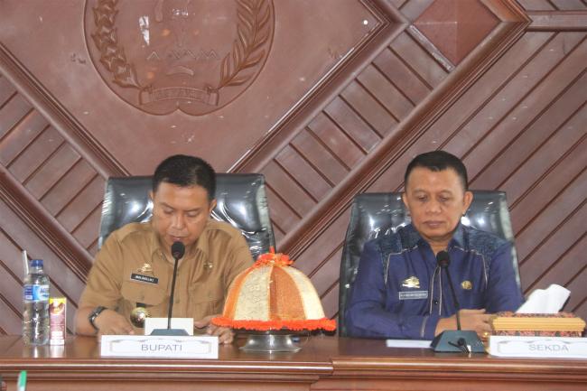 Briefing Pimpinan OPD, Berikut Arahan Bupati Kepulauan Selayar