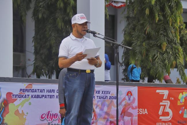 Wabup Kepulauan Selayar : Haornas, Bangsa Indonesia Dapat Kado Istimewa 