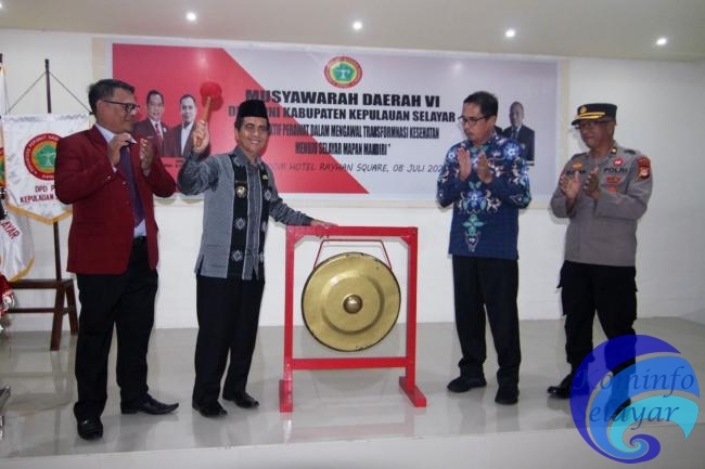 Wabup Saiful Arif Buka Musda VI DPD PPNI Kepulauan Selayar