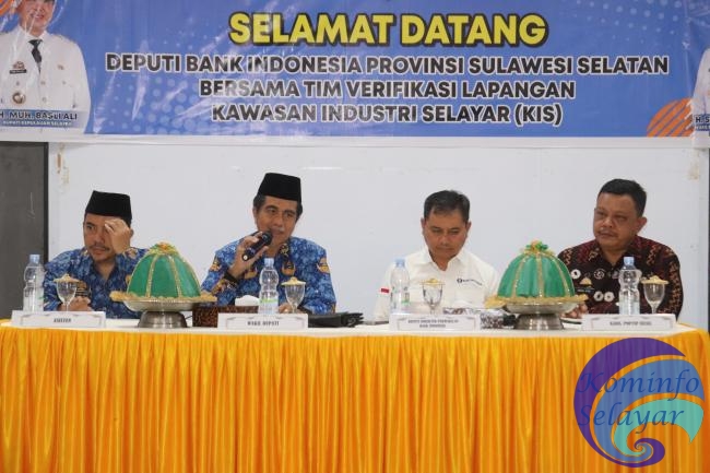 Wabup Selayar Sambut Deputi Kepala Perwakilan BI Sulsel dan Tim Verifikasi KIS