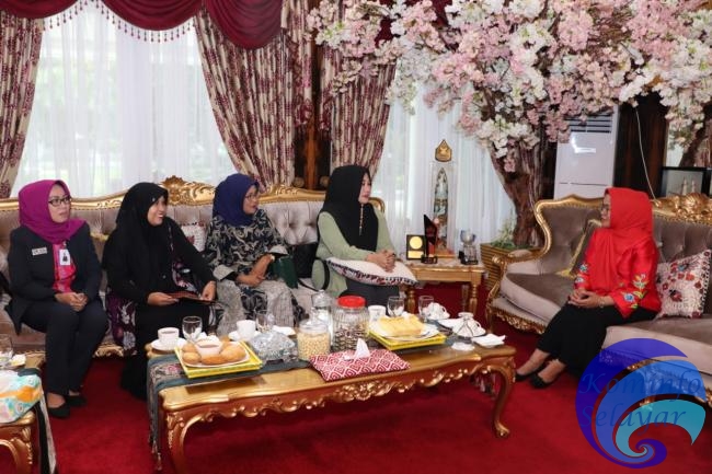 Ketua TP-PKK Selayar Silaturahmi ke Ketua TP-PKK Sulsel