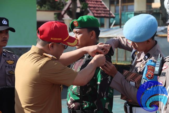 Dipimpin Sekda dan Kapolres, Gelar Pasukan Ops Ketupat 2023 digelar di Makodim 1415 Selayar