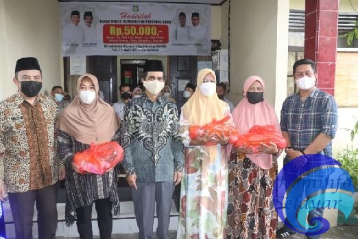 Wabup Kepulauan Selayar Launching Pasar Murah Ramadan 1443 H