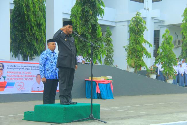 Wakil Bupati Kepulauan Selayar Pimpin Upacara Harhubnas, PMI, dan Hari Kesadaran Nasional 