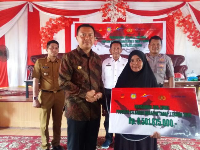 Penyaluran Bansos Non Tunai PKH Tahap I, Tuntas Untuk 11 Kecamatan di Kepulauan Selayar