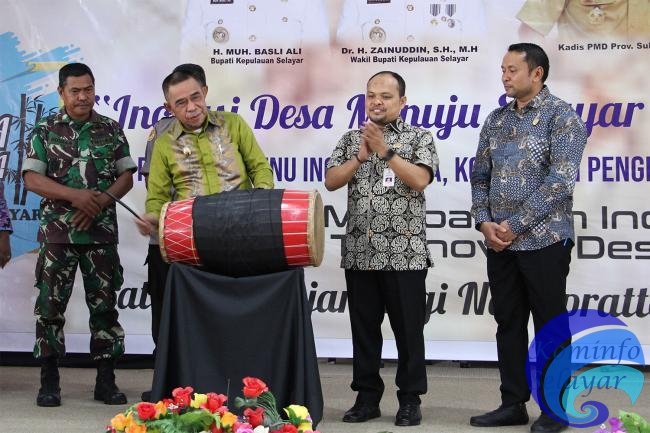 Wabup Kepulauan Selayar Buka Pameran BID dan Launching GESIT 2020