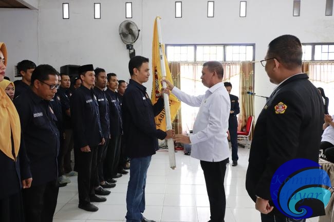 Sekda Selayar Lantik Pengurus Karang Taruna Masa Bakti 2019-2024