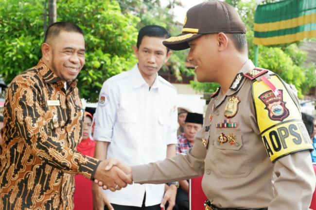 Wakil Bupati Kepulauan Selayar Hadiri Apel Gelar Pasukan OPS Mantap Praja 2018