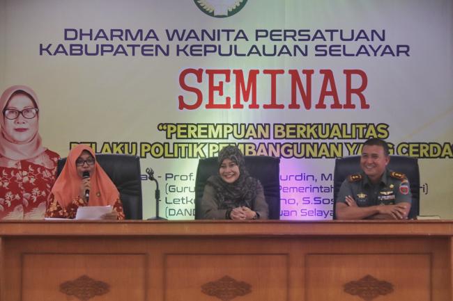 DWP Kabupaten Kepulauan Selayar Gelar Seminar, Ini Pembicaranya