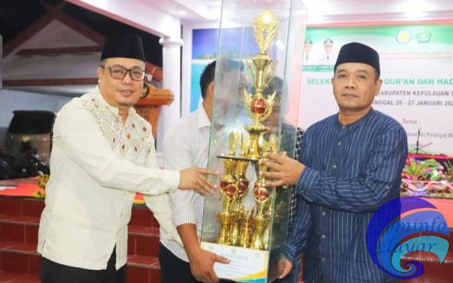 Sekda Selayar Tutup STQH XXXIII, Kecamatan Benteng Raih Juara Umum