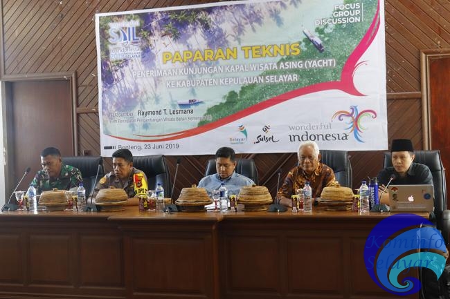 Dispar Selayar Gelar FGD Persiapan Penyambutan Peserta Wonderful Sail to Indonesia