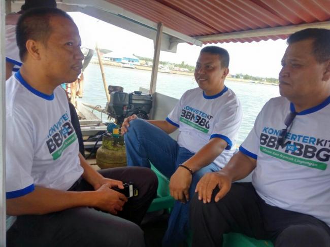Inovasi Baru, Muh. Basli Ali Launching Konverter BBM ke BBG