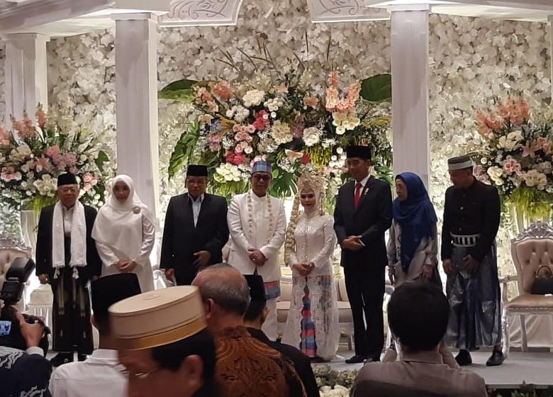 Momen Bahagia Akad Nikah Muh. Rapsel Ali-Siti Nur Azizah Dihadiri Presiden RI