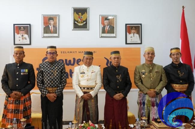 Bupati Kepulauan Selayar dan Forkopimda Ikuti Peringatan Hari Jadi ke-351 Sulsel Secara Virtual