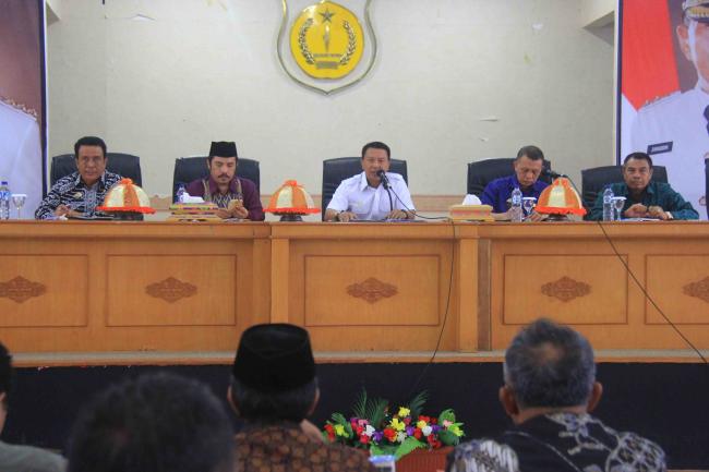 Bupati Kepulauan Selayar Briefing Pimpinan SKPD