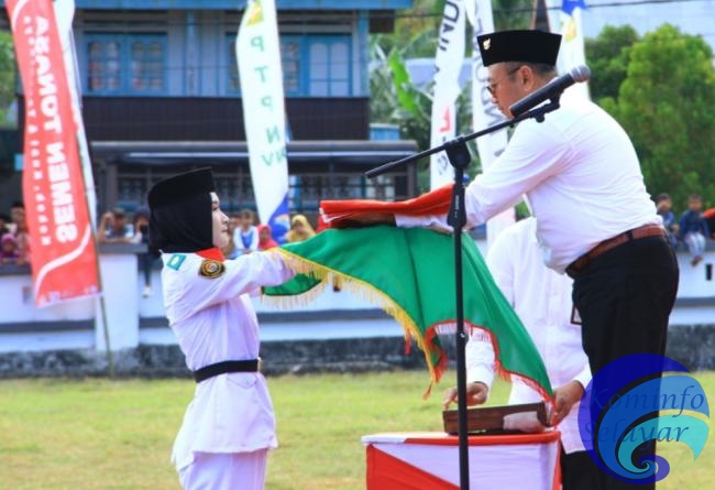 Direktur PT. Semen Indonesia Irup Upacara HUT RI ke 74 di Kec. Bontosikuyu 