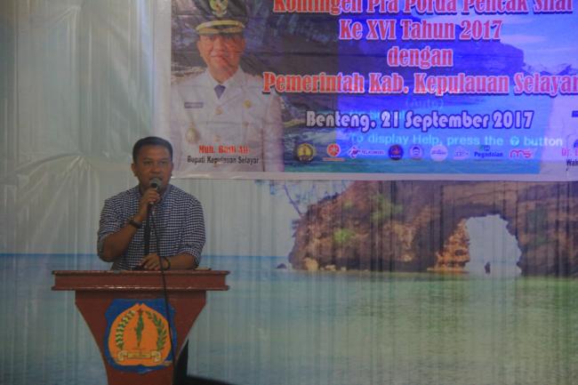 Jajaran Pemkab Kepulauan Selayar Ramah Tamah Dengan Kontingen Pra Porda IPSI Sulsel 