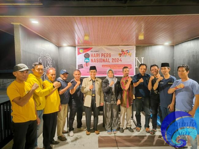 Bidang Humas Diskominfo Selayar Bersama Insan Media Rayakan Hari Pers Nasional 2024 