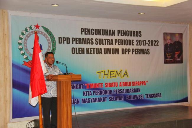 Pengurus DPD Permas Sultra Periode 2017-2022 Resmi Terbentuk 