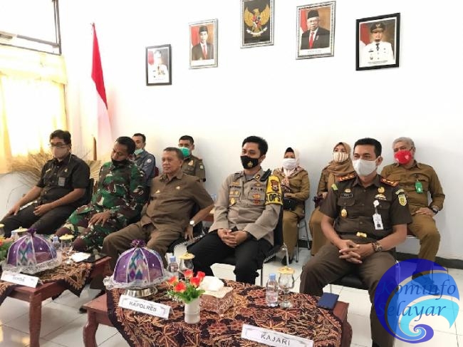 Sekda Selayar dan Forkopimda Ikuti Rakor Kesiapan Tahapan Pemungutan Suara Pilkada Serentak 9 Desember 2020
