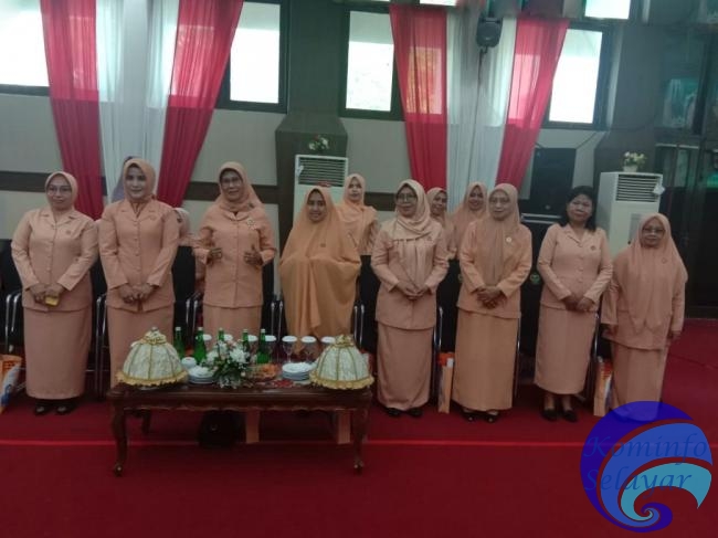 Asniar Marjani Hadiri Peringatan HUT ke-20 DWP Provinsi Sulawesi Selatan