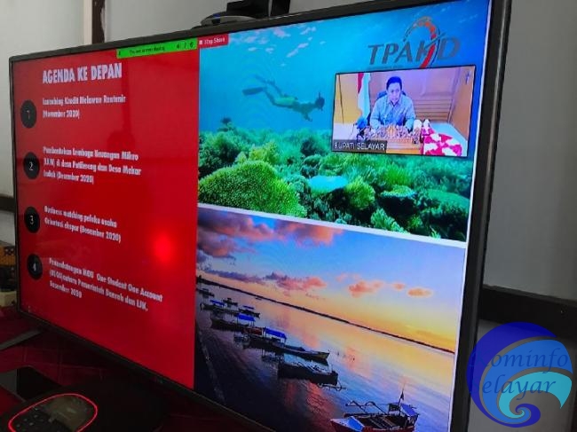 Pjs. Bupati Presentasi untuk TPAKD Award Tahun 2020