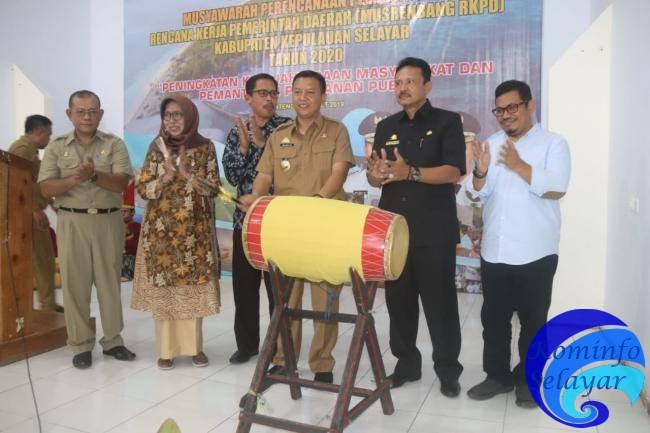 Buka Musrenbang RKPD, Bupati Sebut Pertumbuhan Ekonomi Selayar Lebih Tinggi dari Pemprov Sulsel
