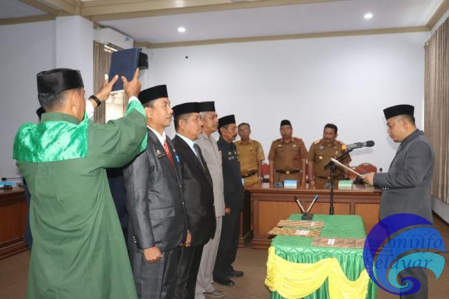 Sekda Selayar Lantik dan Kukuhkan Pejabat Pimpinan Tinggi Pratama serta Pejabat Administrator