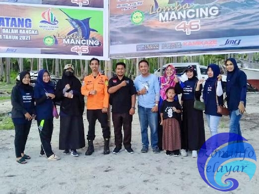 Hari Jadi ke-416 Selayar, ABG Lepas Peserta Lomba Mancing di Pantai Timur Appatanah
