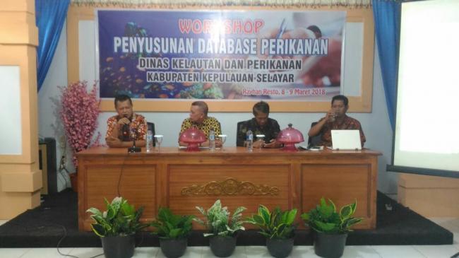 DKP Gelar Workshop Penyusunan Database Perikanan, Ini Paparan Sekda Selayar