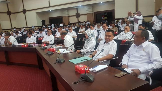 Basli Ali Hadiri Rakor Rencana Aksi Pencegahan Korupsi di Makassar