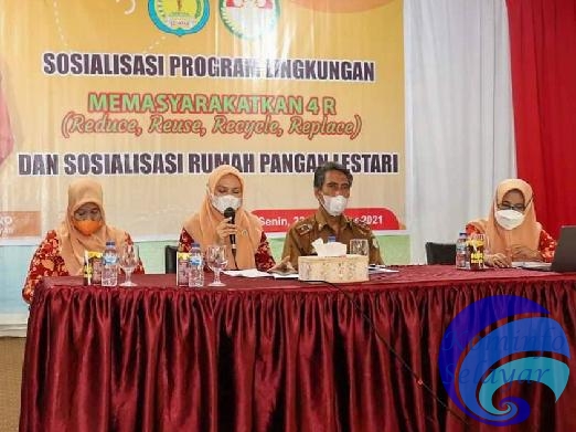 DWP Selayar Gelar Sosialisasi Lingkungan Terkait Rumah Pangan Lestari