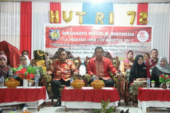 Wakil Bupati Kepulauan Selayar Hadiri Malam Ramah Tamah HUT RI di Bontomanai 