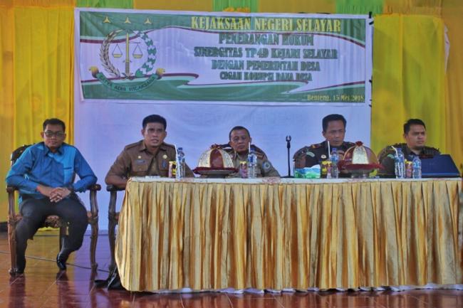 Dinas PMD Gelar Seminar Bersama Kejaksaan Negeri Selayar 