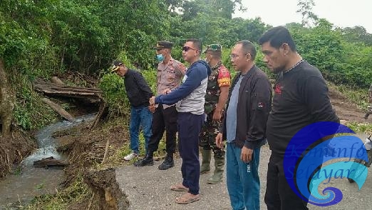 Cuaca Buruk, Bupati dan Tim Kemensos Tembus Pulau Jampea Tinjau Lokasi Terdampak Banjir
