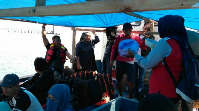 Tim Kabupaten Sehat Kepulauan Selayar Menuju Pulau Pra Verifikasi Pada 5 Kecamatan Kepulauan 