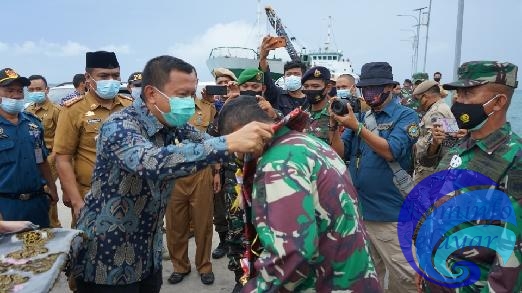 Bupati Kepulauan Selayar Sambut Kunker Danlatamal VI Makassar