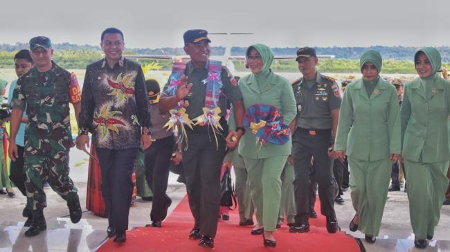 Bupati Kepulauan Selayar Sambut Kedatangan Pangdam XIV/HSN Makassar 