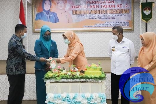 Bupati Kepulauan Selayar Hadiri HUT DWP ke-21