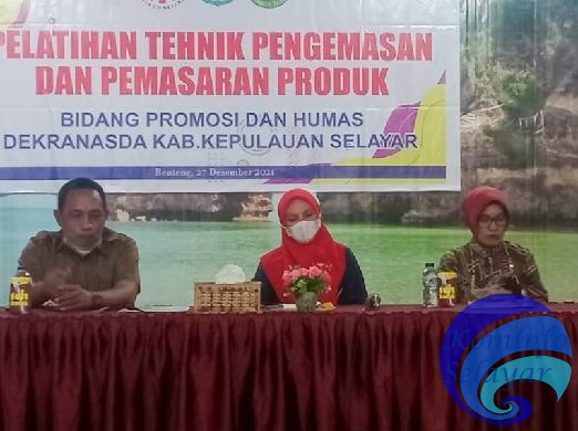 Dekranasda Selayar Kembali Gelar Pelatihan Tekhnik Pengemasan dan Pemasaran Produk