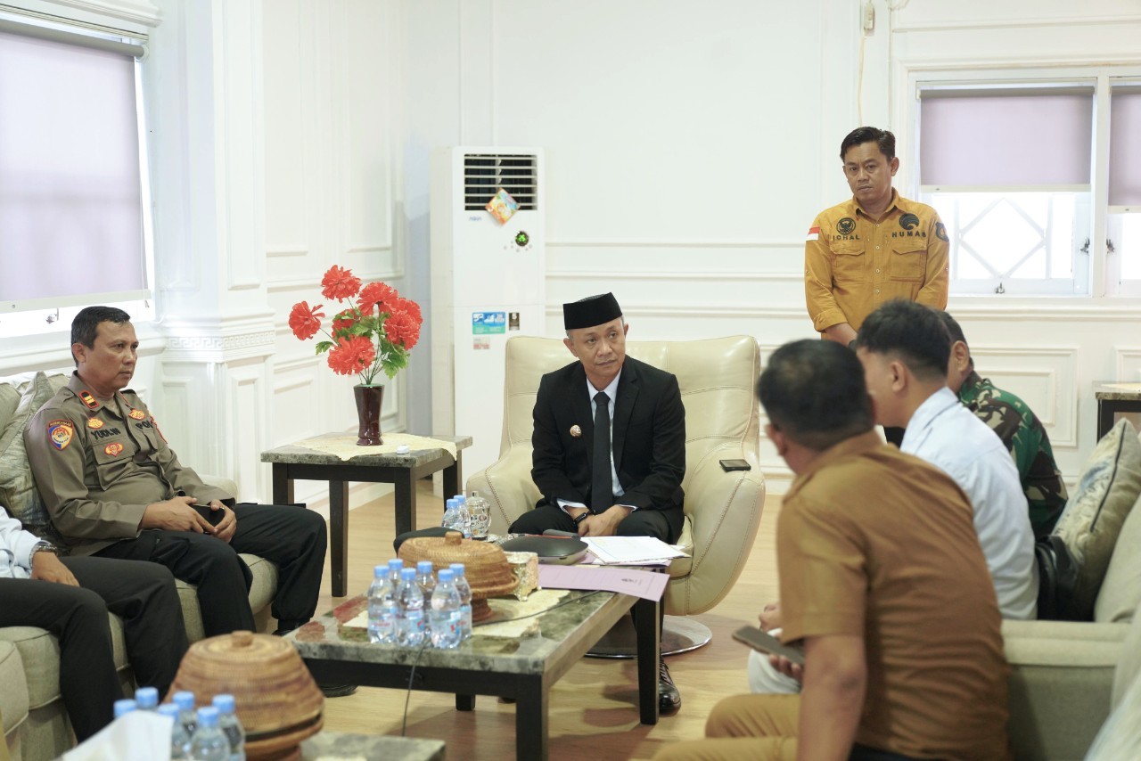 Bupati Natsir Ali Ikuti Rakor Bersama Mendagri Bahas Situasi Terkini dan Pengendalian Inflasi